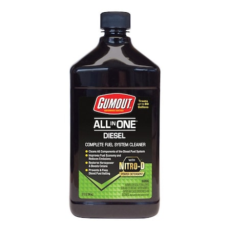 Gumout All-In-One Diesel Complete Fuel System Cleaner 32 oz 510012